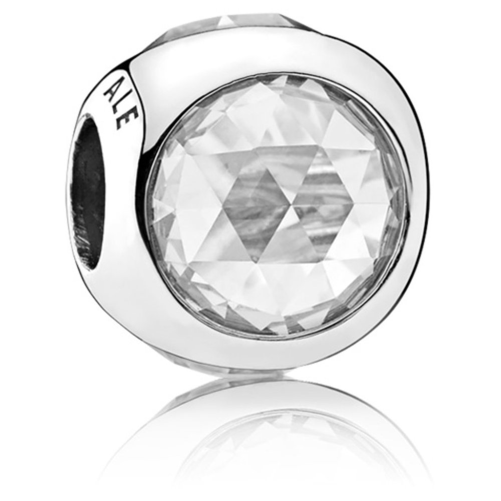 Pandora Clear Radiant Droplet Charm